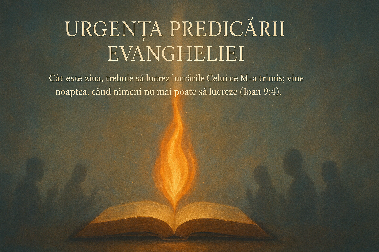 URGENȚA PREDICĂRII EVANGHELIEI